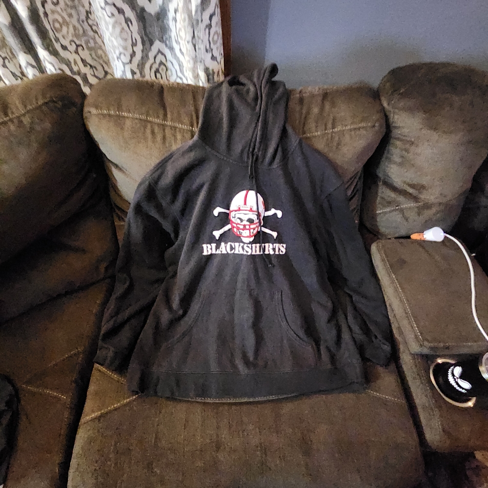 adidas Black Skull Graphic Hoodie